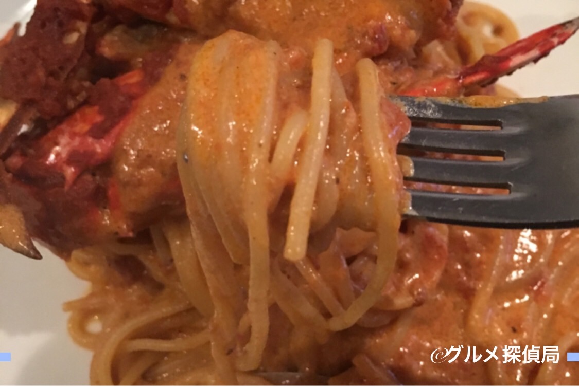 【グルメ探偵局】※画像9　パスタを巻いた様子